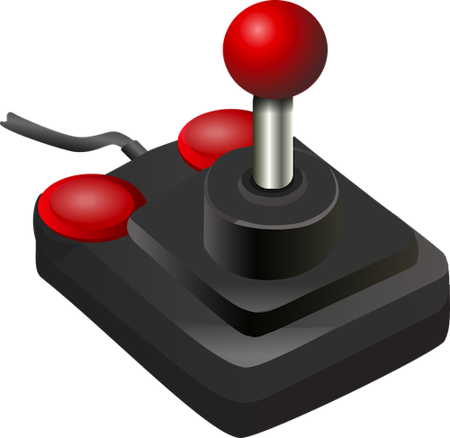 Joan Wheeler 608 356 - Joystick Clipart Gif (500x487)