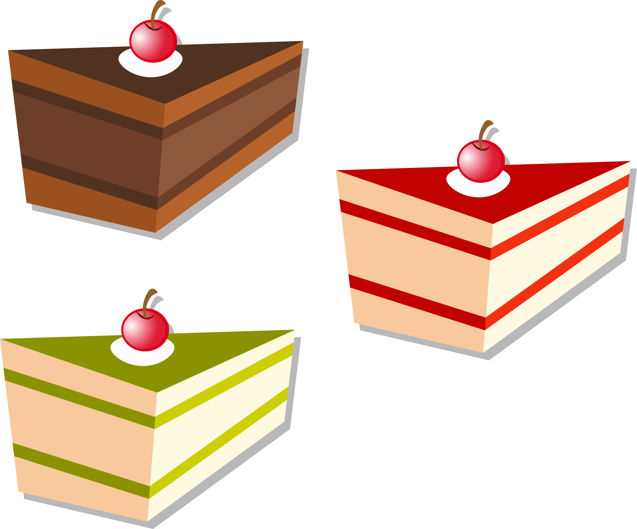 Cherry Cake Dessert Clip Art - Cherry Cake Dessert Clip Art (2447x2032)