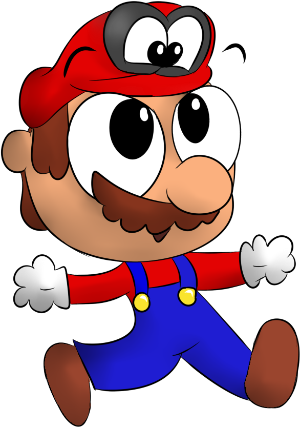 My Childhood Gaming Hero By Joshiriah - Cartoon (644x864)