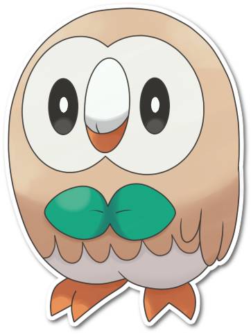 Pokemon Sun And Moon - Rowlet Meme (618x634)