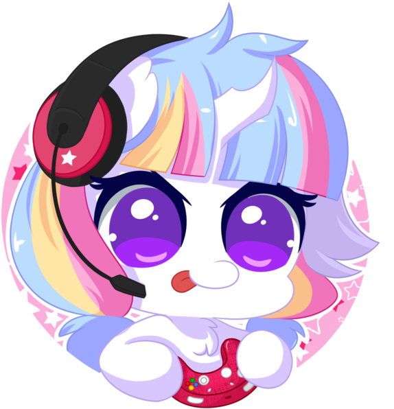 Gaming Lorelei By Exceru-karina - Cartoon (600x610)