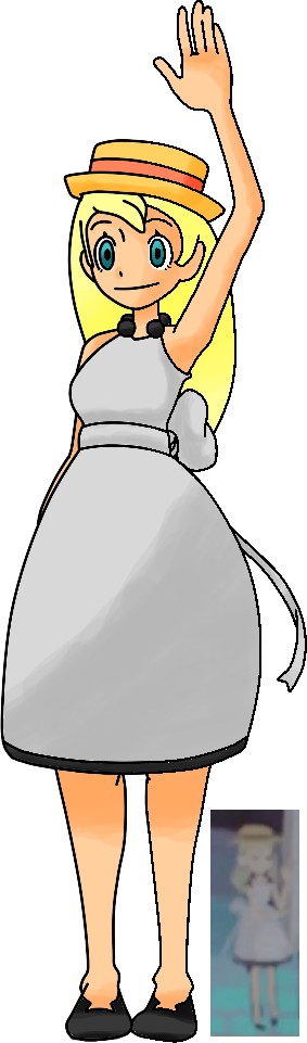 Pokemon Moon/sun Concept Art Trainer - Sun Moon Trainer Concept Artwork (283x961)