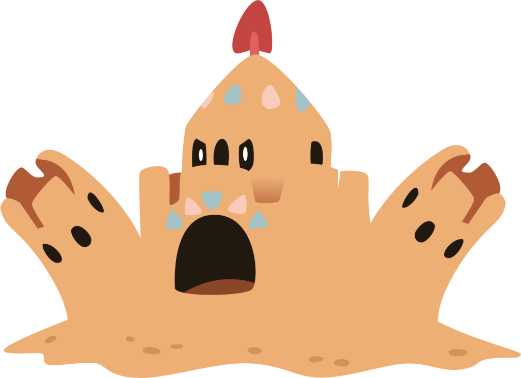 Shirodesuna By Alexalan - Pokemon Palossand (1024x743)