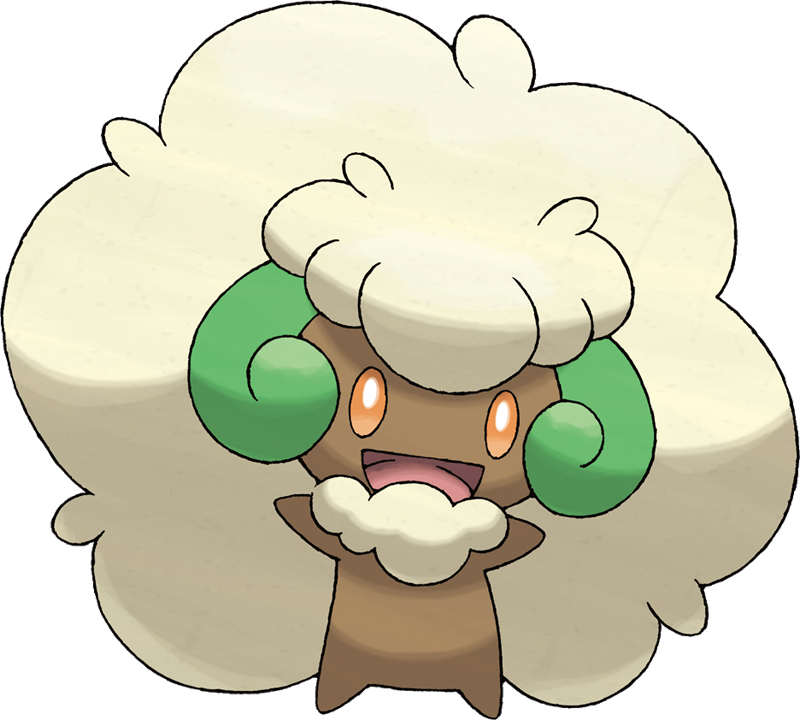 Stats, Moves, Evolution, Locations & Other Forms - Pokemon Sun Whimsicott (800x720)