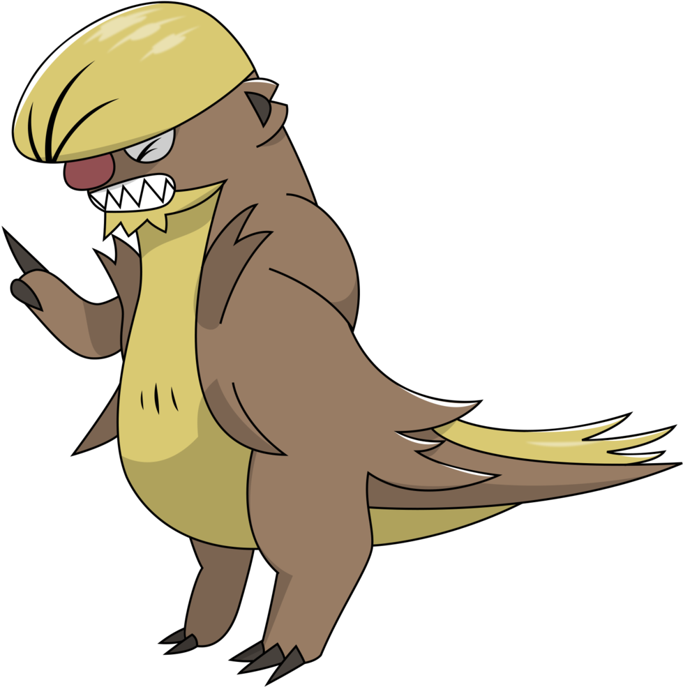 Gumshoos Pokemon Sun And Moon Images - Gumshoos Pokemon (1024x1084)