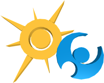 Pokemon Sun And Moon Emblems - Restaurant (420x420)