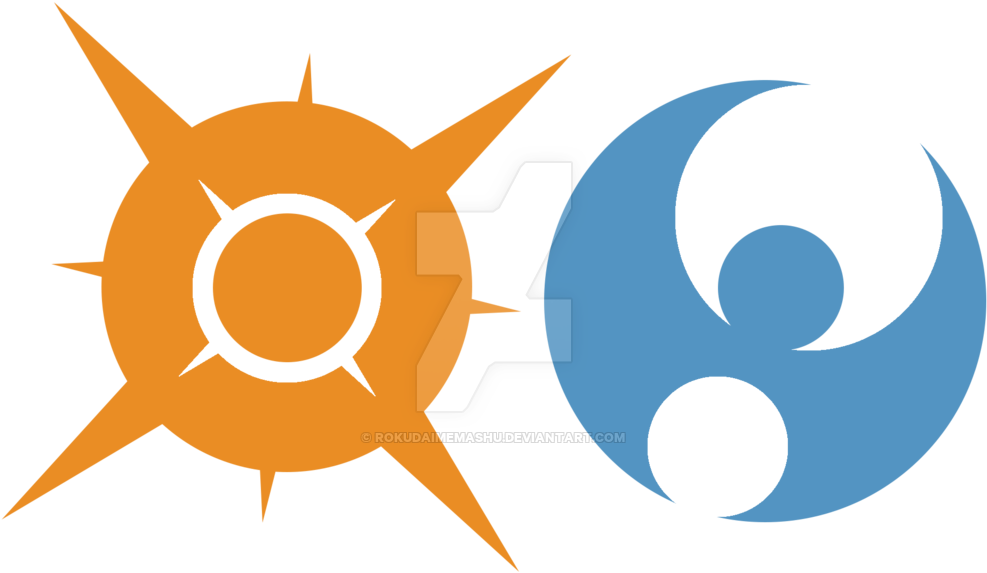 Pokemon Sun And Moon Symbols By Rokudaimemashu - Pokemon Sun And Moon Symbols (1024x576)