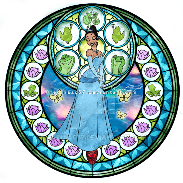 Kingdom Hearts Stain Glass By Reginaac57 - Kingdom Hearts Stained Glass (600x600)