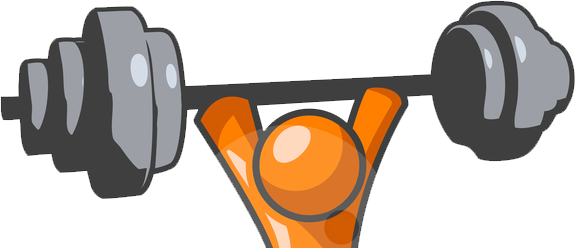 Every Movement We Make From Walking To Driving Involves - Weight Lifting Clipart (575x248)