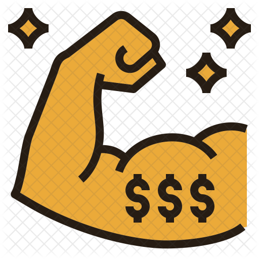 Financial Strength Icon - Icon (512x512)
