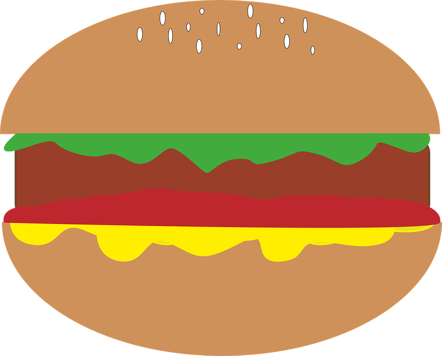 Free Food Graphics 13, - Fast Food (894x720)
