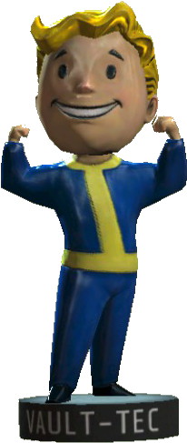Strength Bobblehead - Energy Weapons Bobblehead Fallout 4 (539x510)