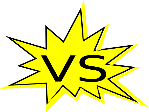 Strength - Versus Clipart Png File (600x452)