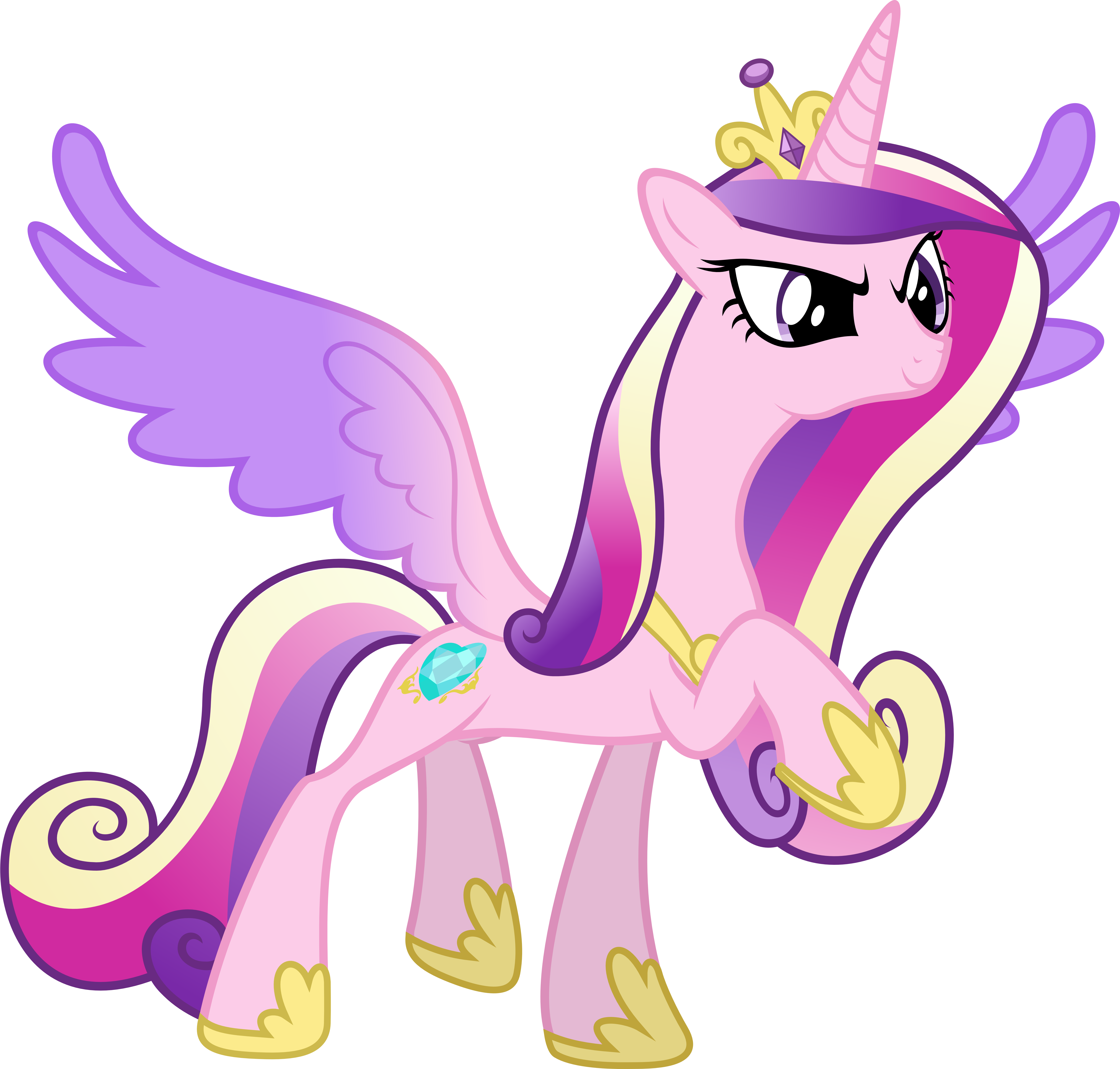 Strength By Synthrid Princess Cadance - Mlp Princess Cadence (6287x6000)