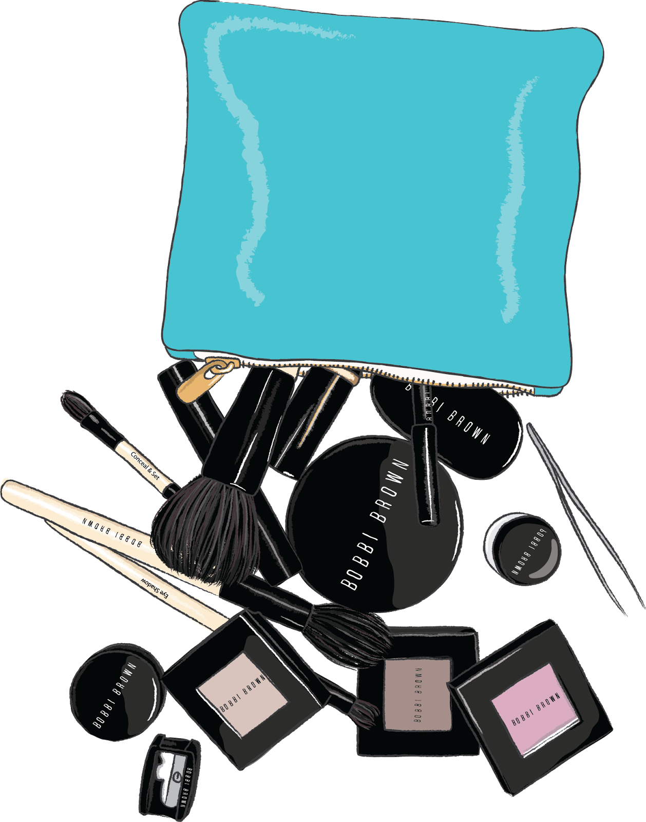 Drawings - Cartoon Illustration Makeup (1258x1600)
