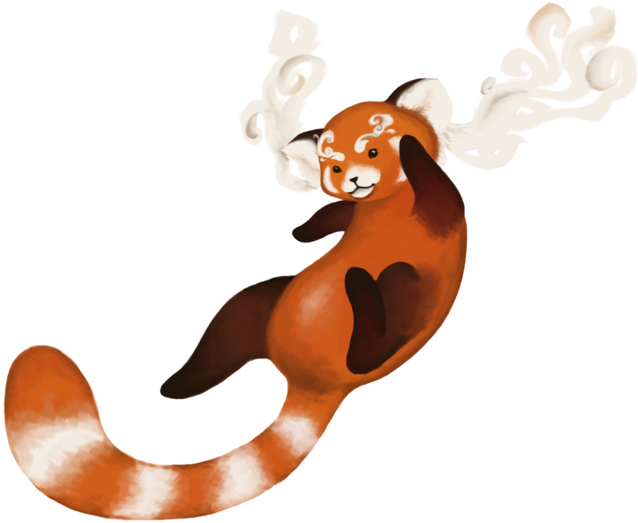 Transparent Red Panda - Transparent Clipart Red Panda (981x814)
