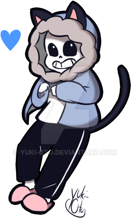 Image Gallery Sans Cat - Cartoon Skeleton Cats (600x803)