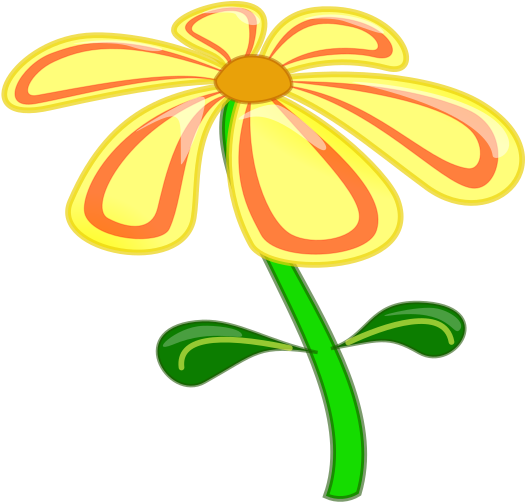 To Make Your Own Vector Art Fast And Easy - Yellow Flower Clip Art (666x666)
