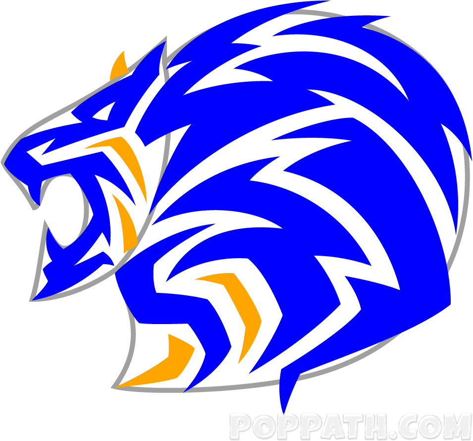 Therefore, A Lion Tribal Tattoo Represents The Sign - La Manga (1000x1000)