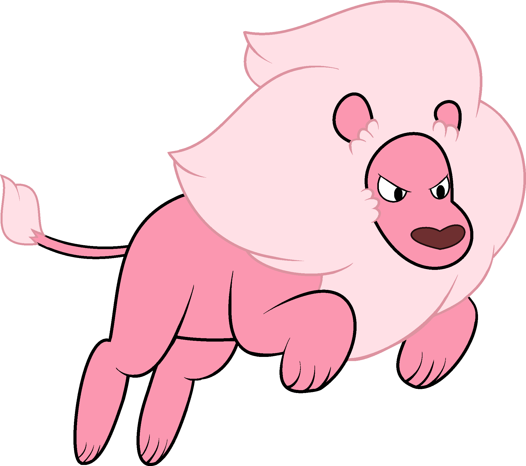 Steven Universe Pink Lion (2027x1794)