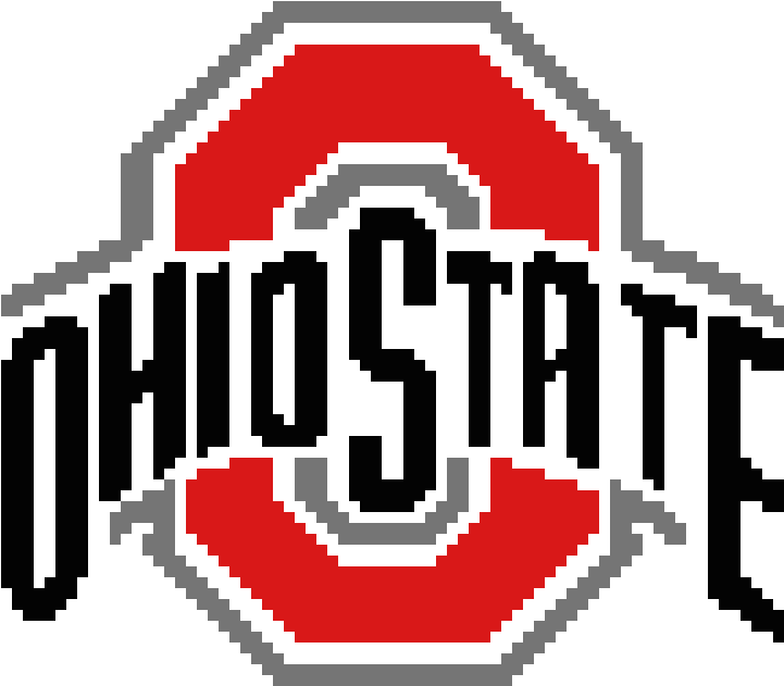 Free Fonts Ohio State Logo Font - Ohio State Football Logo (1010x800)