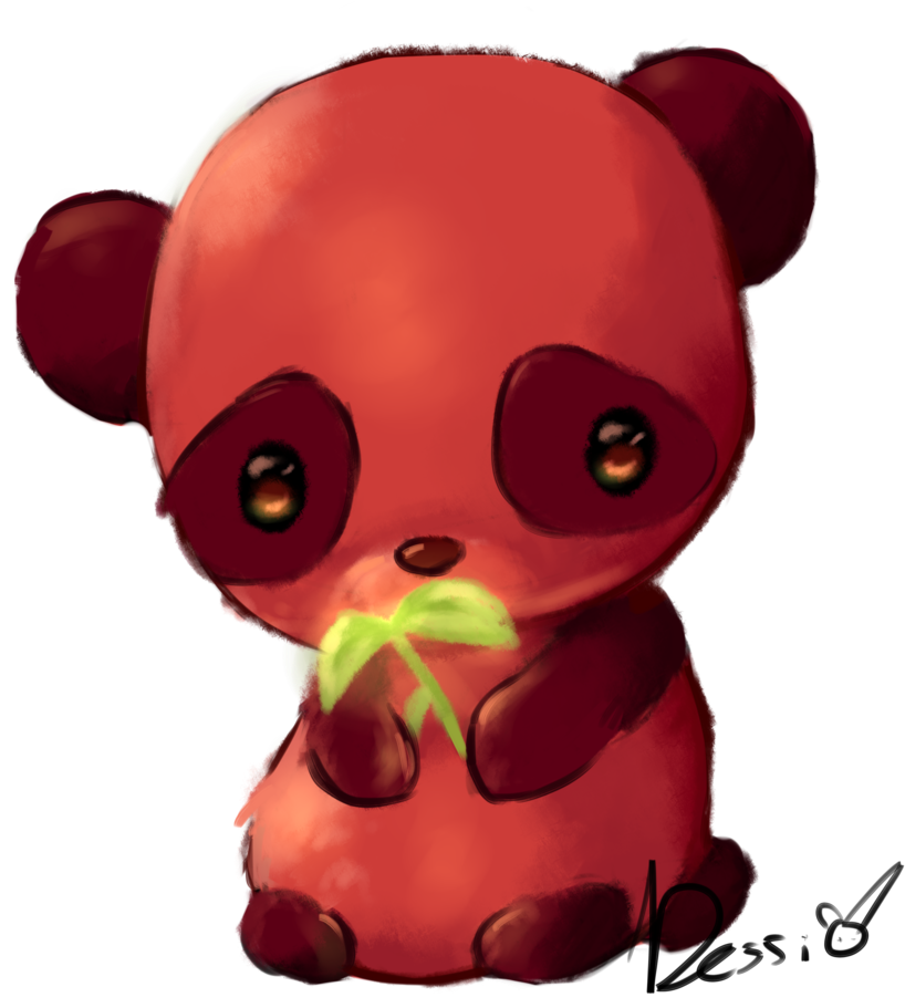 Kawaii Red Panda By Dessineka Kawaii Red Panda By Dessineka - Kawaii Red Panda (1024x1024)