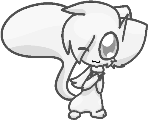 Red Panda Base By Bluethefoxx - Art (600x586)