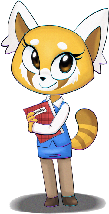 Cutest Red Panda By Snow-flykra - Cartoon (400x763)