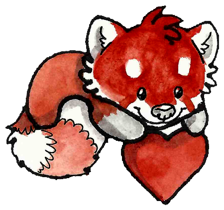 Icon And Sticker Set Commissions, Free Red Panda Stickers - Telegram Red Panda Stickers (512x512)