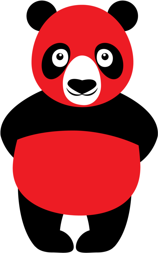 Red Panda Men's Printed Vest - Cartoon (960x960)