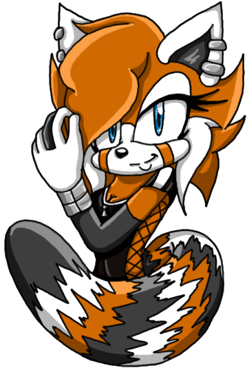 Aekii The Red Panda By Bittybitt39 - Red Panda (447x590)
