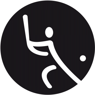 So Sportsicon Softball Reversed Circle - Emblem (582x450)