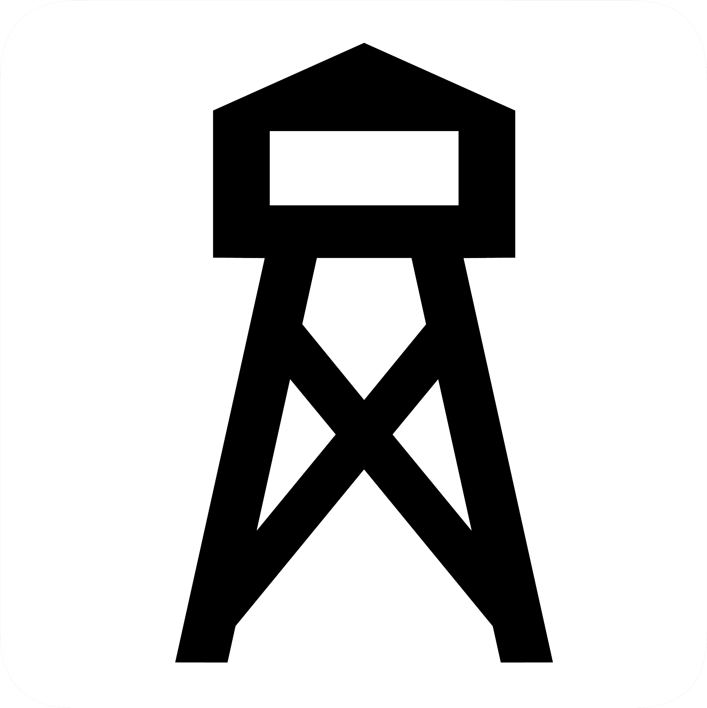 Tower - - Water Tower Clip Art (2416x2420)