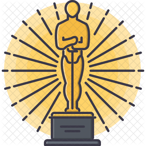 Oscar Icon - Oscar Award Drawing (512x512)