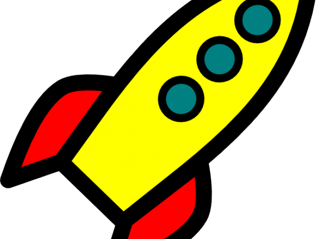 Missile Clipart Simple - Rocket Ship Clip Art (640x480)