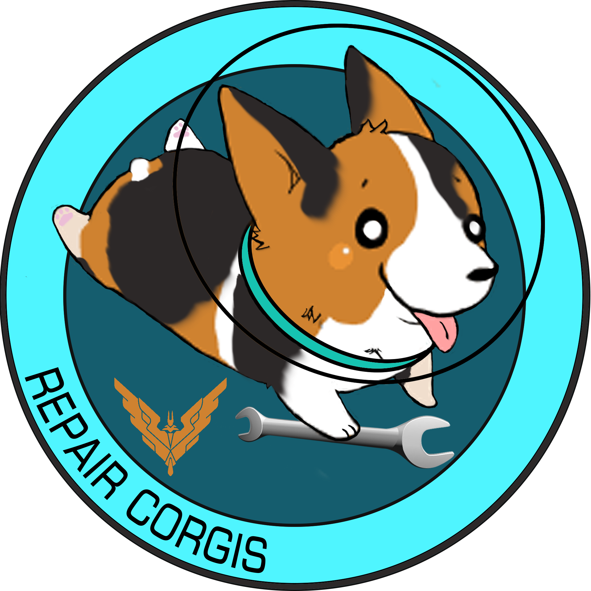 Call The Repair Corgis - Vaca Atolada (2000x2000)