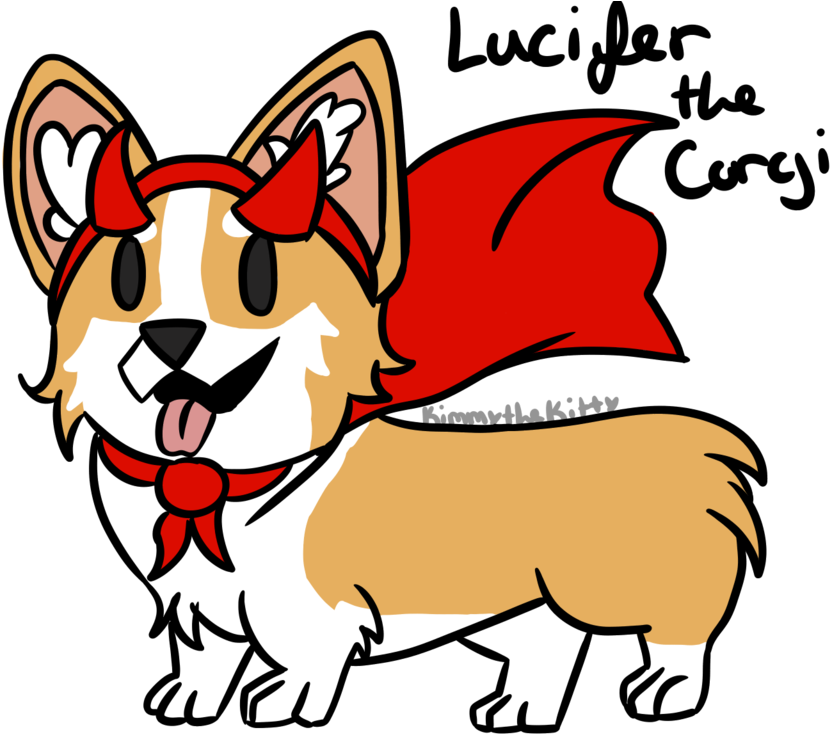 Lucifer The Corgi By Kimmythekitty09 - Dorgi (1024x768)
