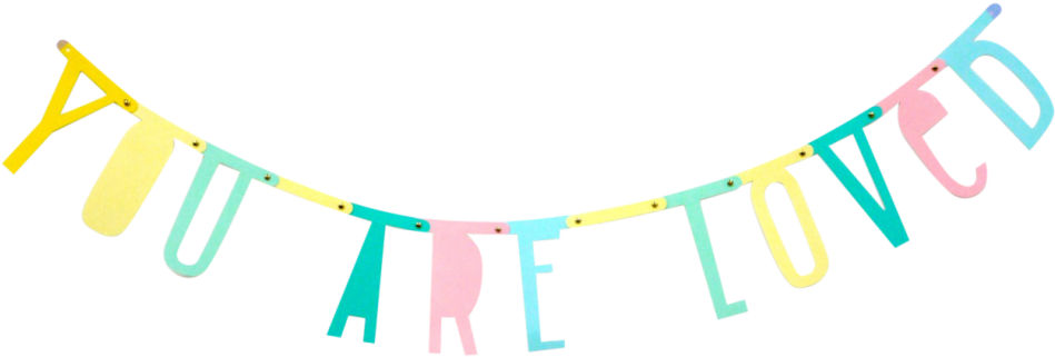A Little Lovely Company Letter Banner - Color (960x720)