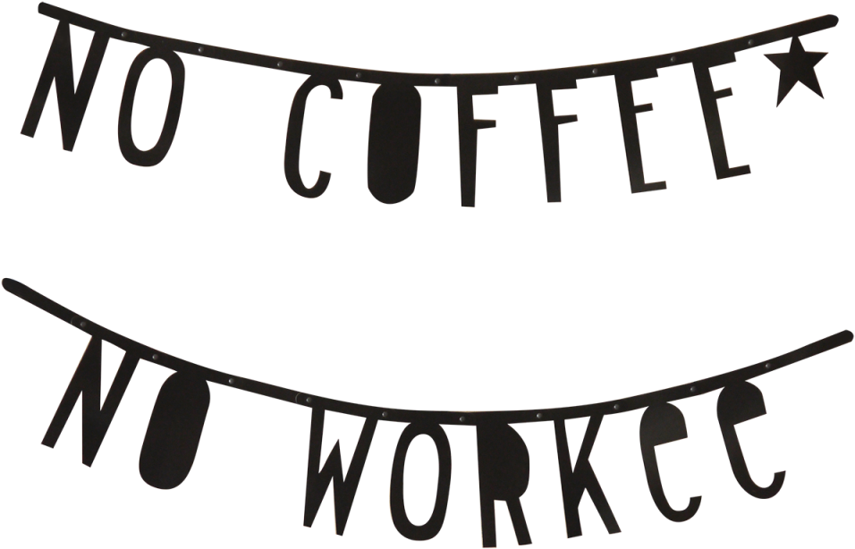 A Little Lovely Company Letter Banner - Little Lovely Company Black Letter Banner (960x720)