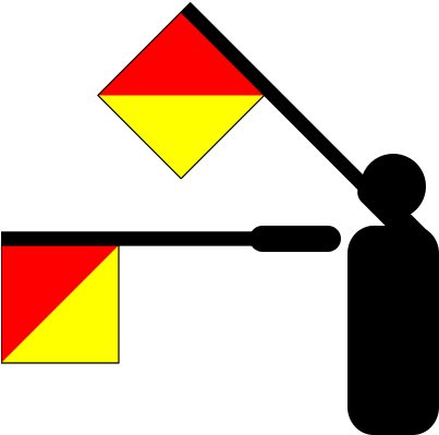 File - Semaphore Oscar - Svg - Campaign For Nuclear Disarmament (720x600)