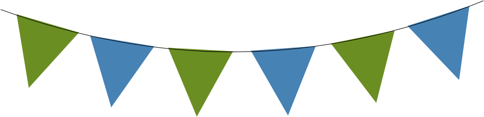 Related Categories - Blue And Pink Bunting Clipart (1052x744)