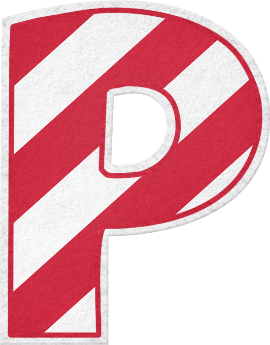 B *✿* Winter Wonderland - Letter P Clipart (532x679)
