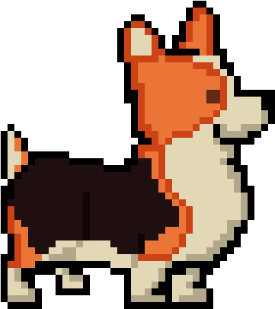 Corgi - Corgi Perler Bead Pattern (560x530)