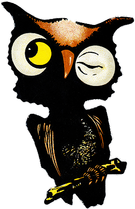 Burlap Owl Pictures - Halloween Gothic Jack O Lantern Pumpkin Round Necklace (323x500)