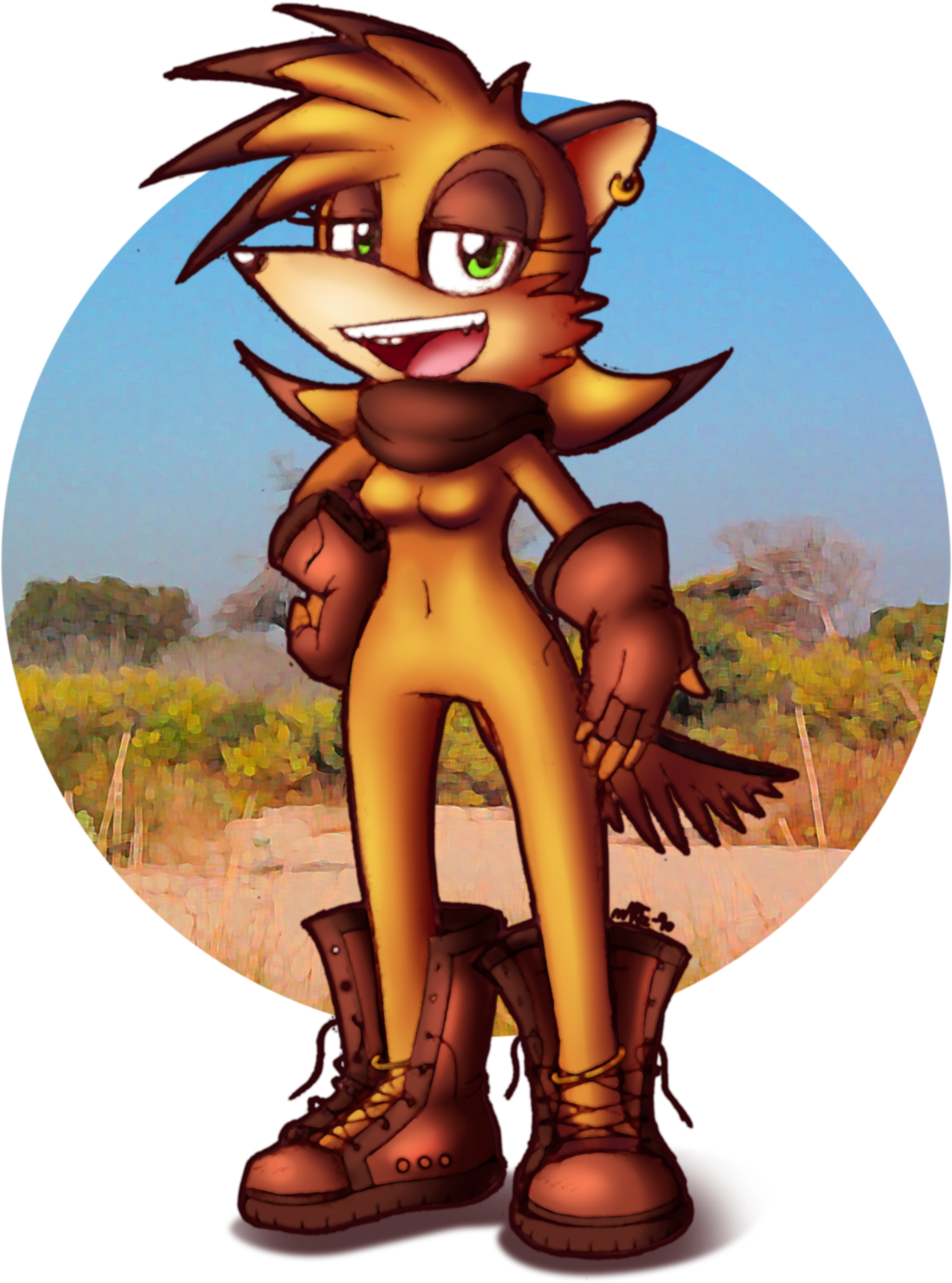 Holly Anteater By Fox-pop - Cartoon (1024x1381)