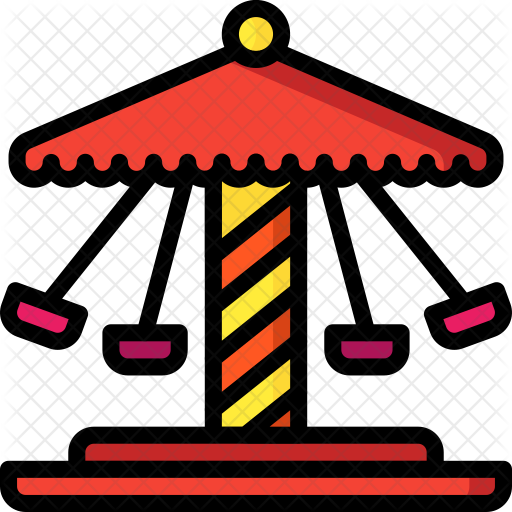 Carnival Ride Amusement Park Icon - Ride Icons (512x512)