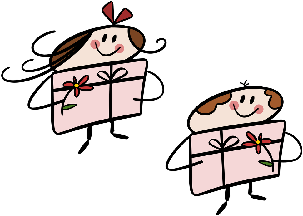 Children From Schools In Winnipeg, Have Written A Wish - Clip Art (1100x778)