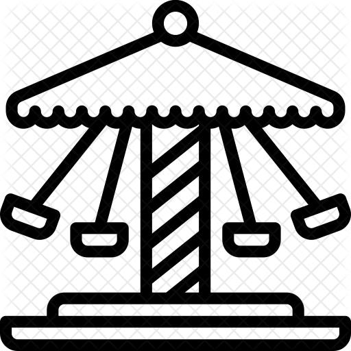 Carnival Ride Icon - Ride Icons (512x512)