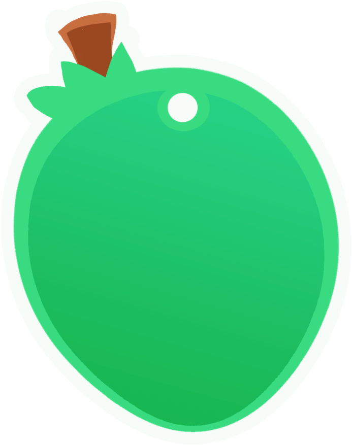 Mint Mango - Slime Rancher Mint Mango (1024x1024)