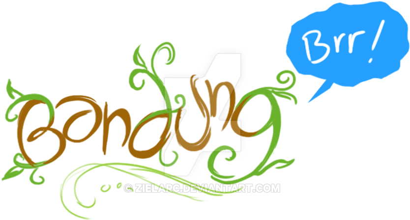 Logo Bandung Brand Clip Art - Logo I Love Bandung (900x560)